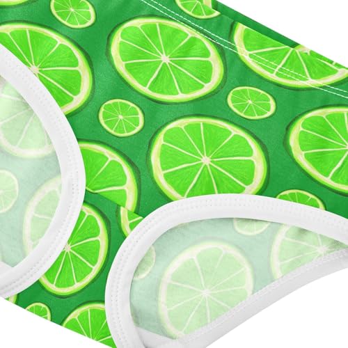 Fruit Lemon Green Toddler Girls's Underwear 2T 23028784