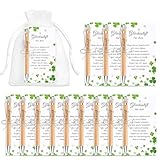 ePicsoa 12 Sets Glücksstift Kugelschreiber Geschenke für Kollegen, dankeschön geschenke, erzieherin geschenk, Glücksbringer Prüfung Bestehen Abschied für Lehrer Mitarbeiter Kollegen