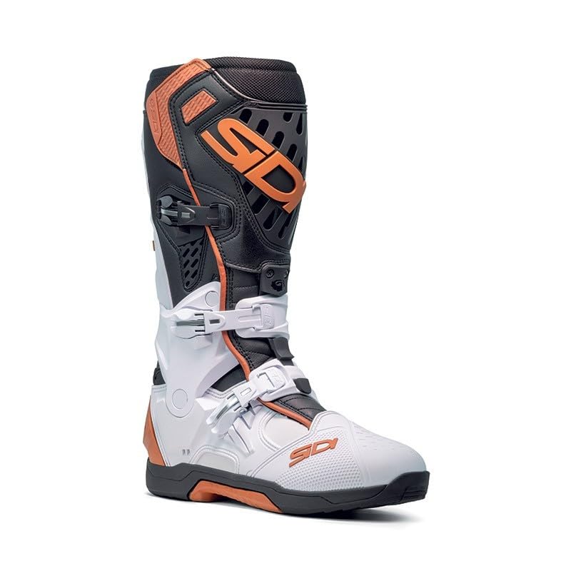 Sidi Buty terenowe Crossair, Bia?y, czarny, pomara?czowy, 44.5 EU
