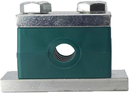 6MM Tubeclo Heavy Series Clamp, Polypropylene with Galv Plat