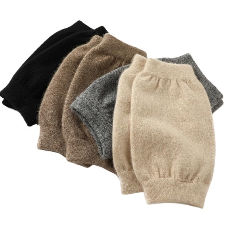 Cashmere Knee Pads for Ladies Warm Protective with Seamless Design