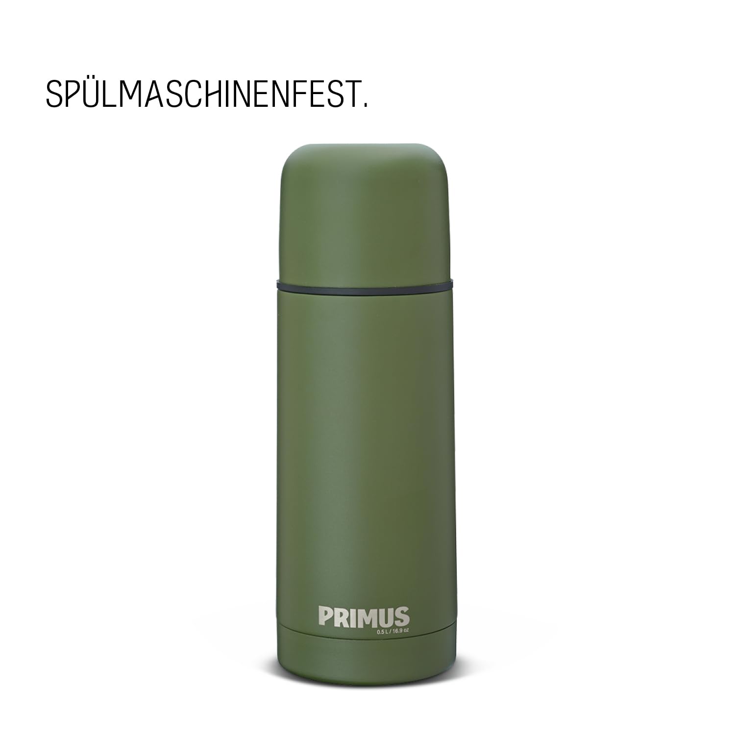 Primus Thermo Isolierflasche - Classic Light Thermosflasche 750ml für Heißgetränke - Spülmaschinenfeste Thermoskanne mit Isoliertem Becher - Geschmacksneutraler Edelstahl - Vakuumflasche