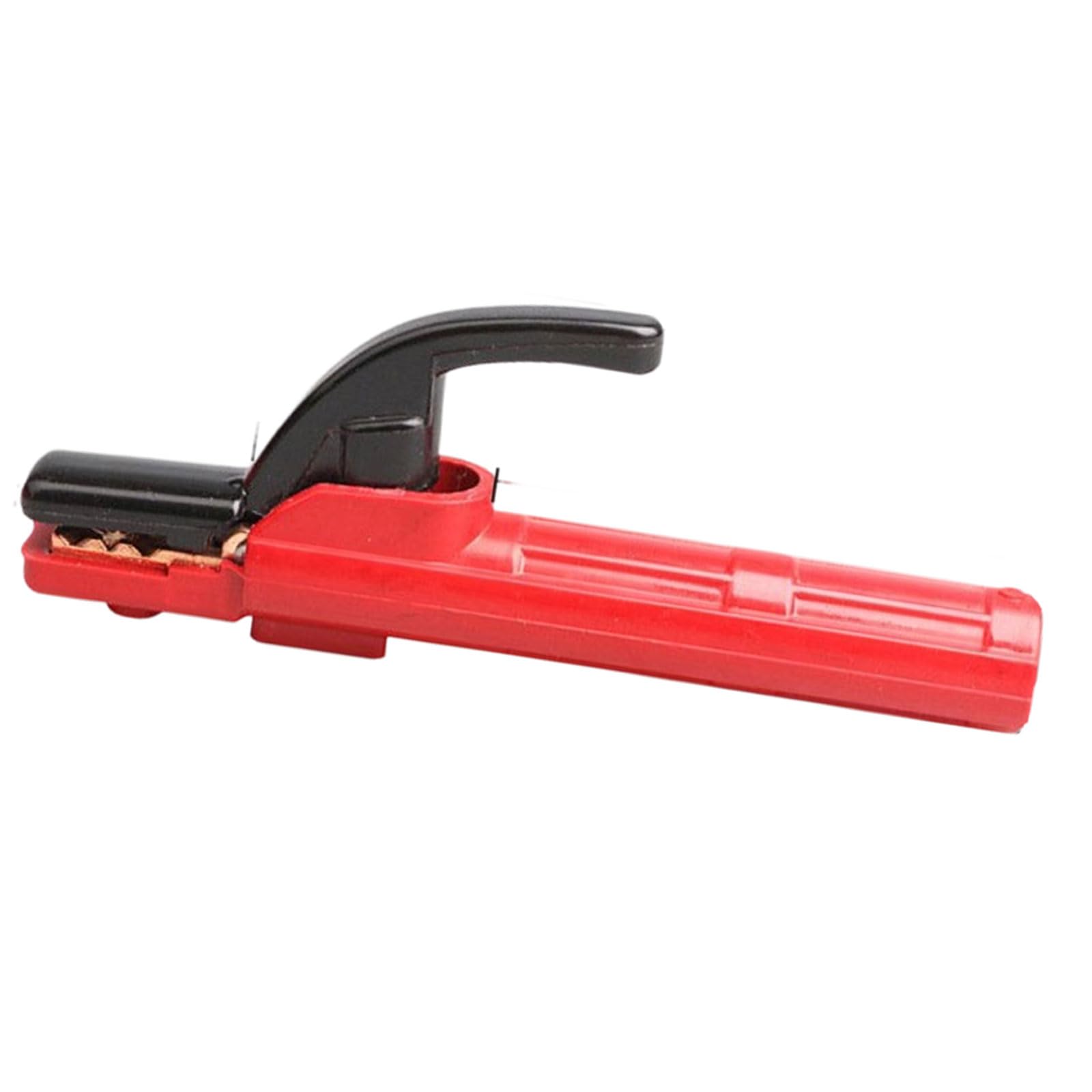Ergonomic Handle 300A Welding Electrode Holder Welding Clamp with Durability PVC Rubber Coating for Safe Electrical Work Multipurpose Electrode