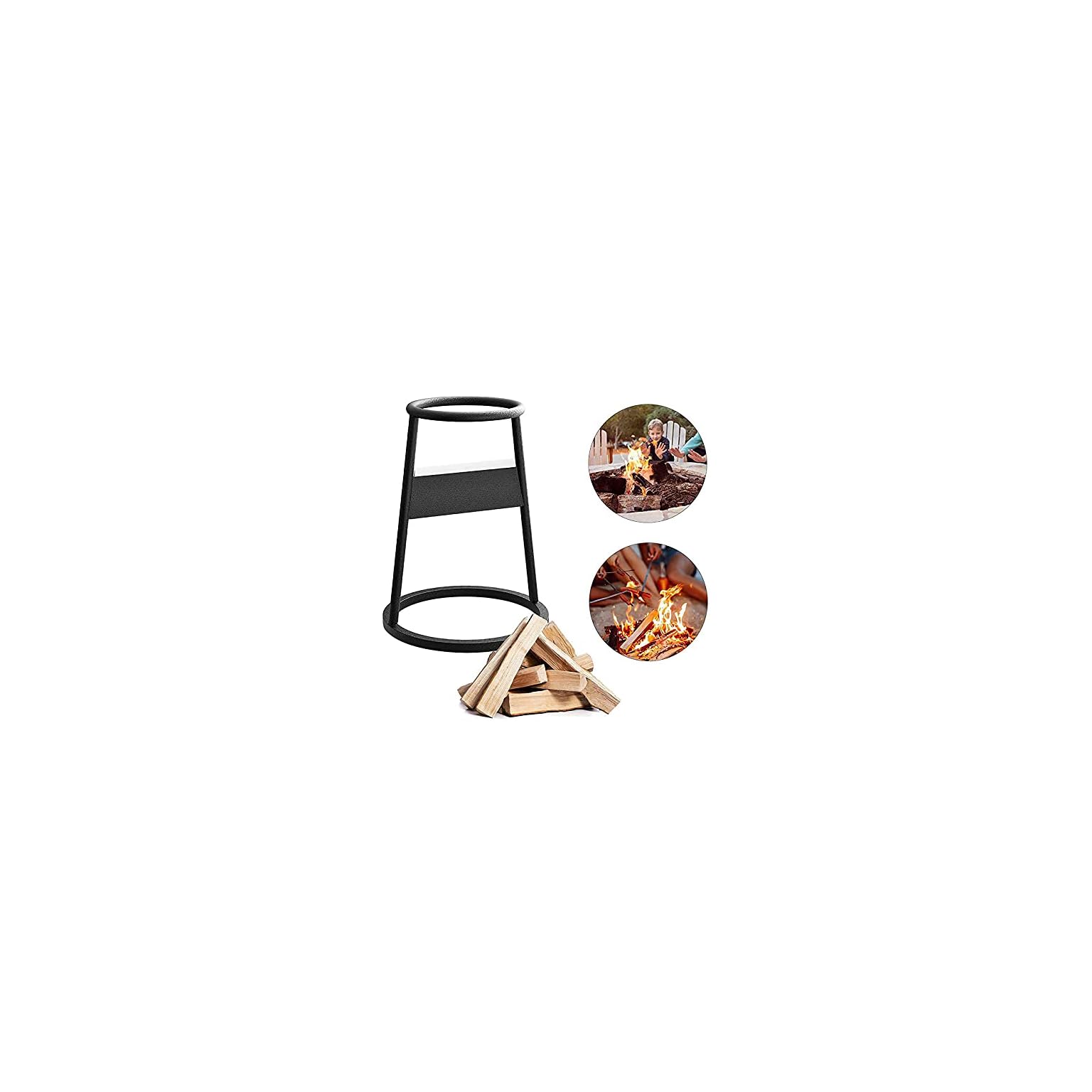 ZJWD Holzspalter, Brennholz-Anzündspalter, einfacher manueller