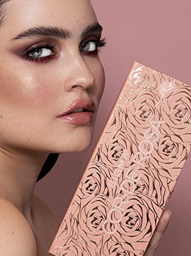 Sigma Beauty Cor-De-Rosa Eyeshadow Palette - 14 Warm Eyeshadow Shades In Matte, Shimmer And Metalic Finishes - Highly Pigmented Vegan Eye Makeup Palette - Clean Beauty Products #TOP5