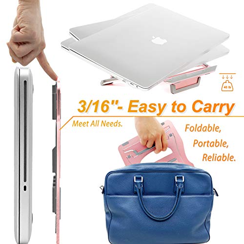 Base Ajustable para Laptop Plegable en Aluminio miniatura 2
