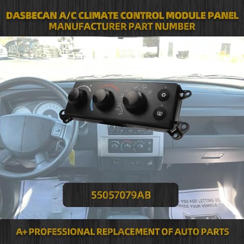 image for Dasbecan 55057079AB HVAC Climate Control Module Conditioning Control S