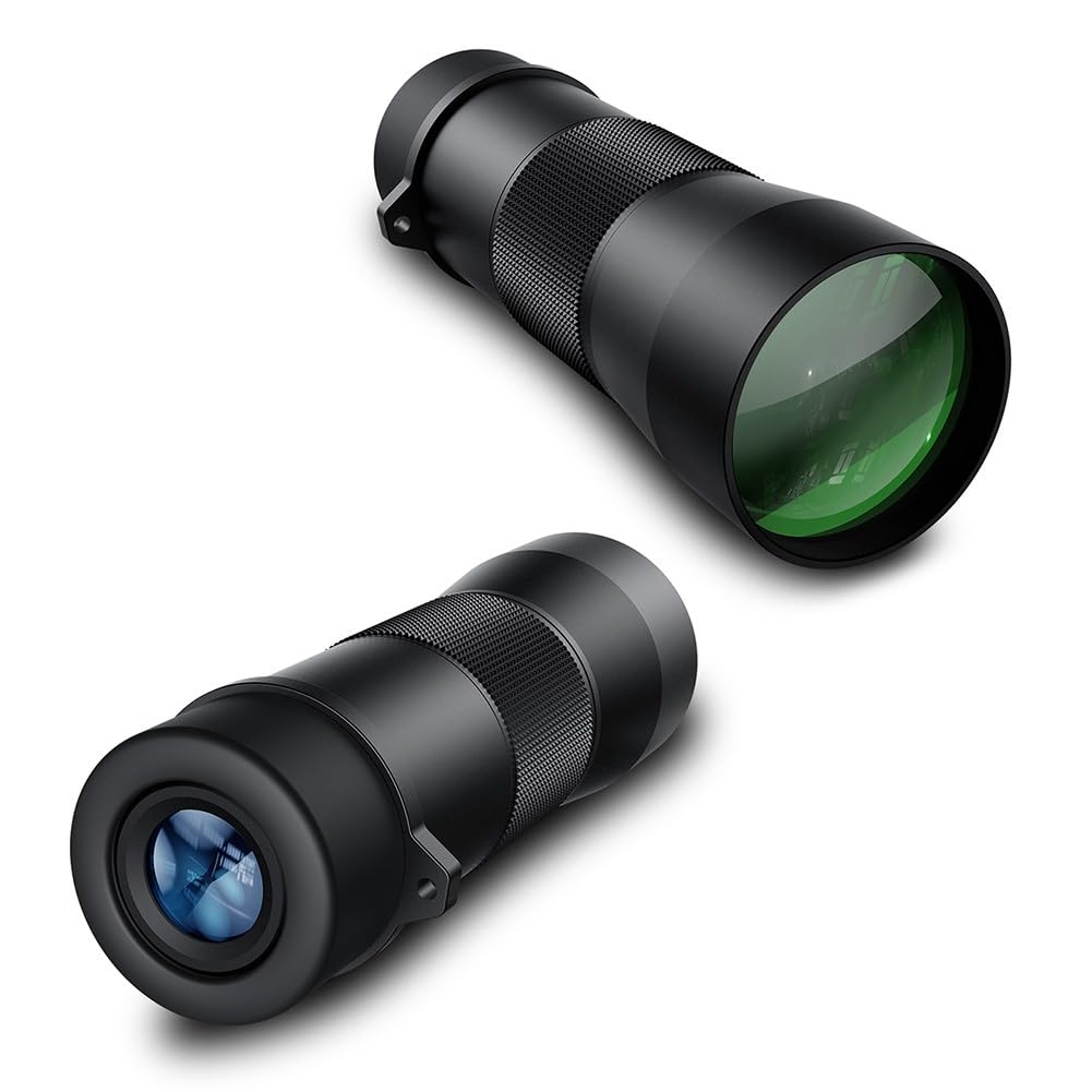 Monocular 8x42 de metal con sellado de nitrógeno IPX7 para condiciones extremas