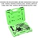 OEMTOOLS 25090 Harmonic Balancer Puller Kit, Adjustable 3-Jaw Puller Fits Most Late Model Vehicles, Forcing Screw Fits a 3/8” Square Drive, Includes 4 Forcing Rods