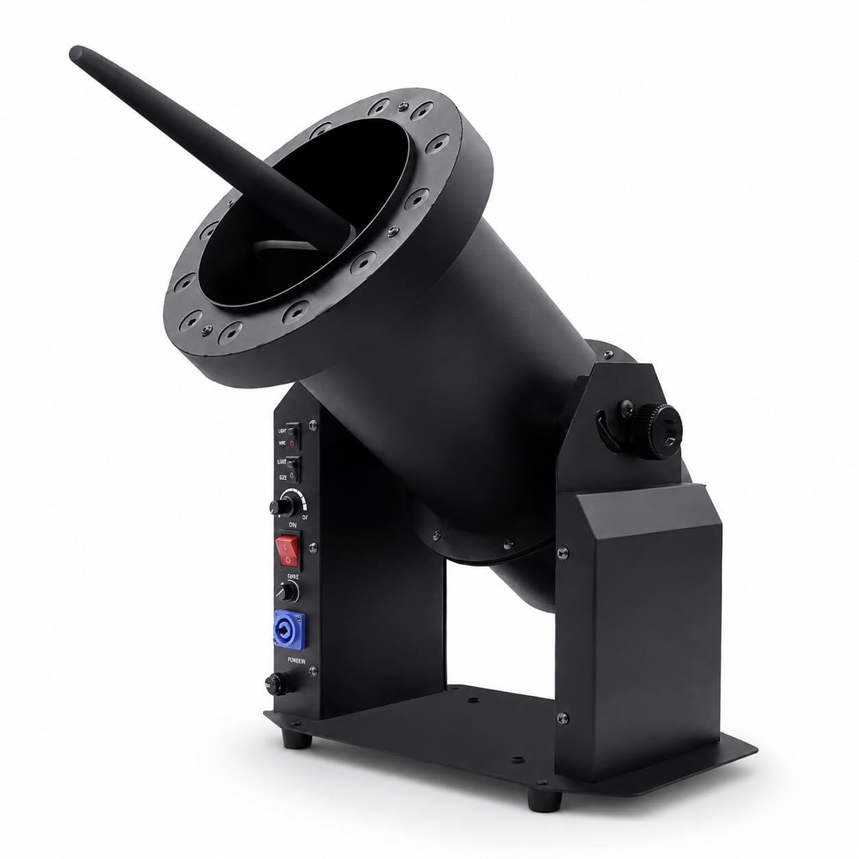 Máquina de nieve para bodas y fiestas con luces RGB de 2000W y control remoto