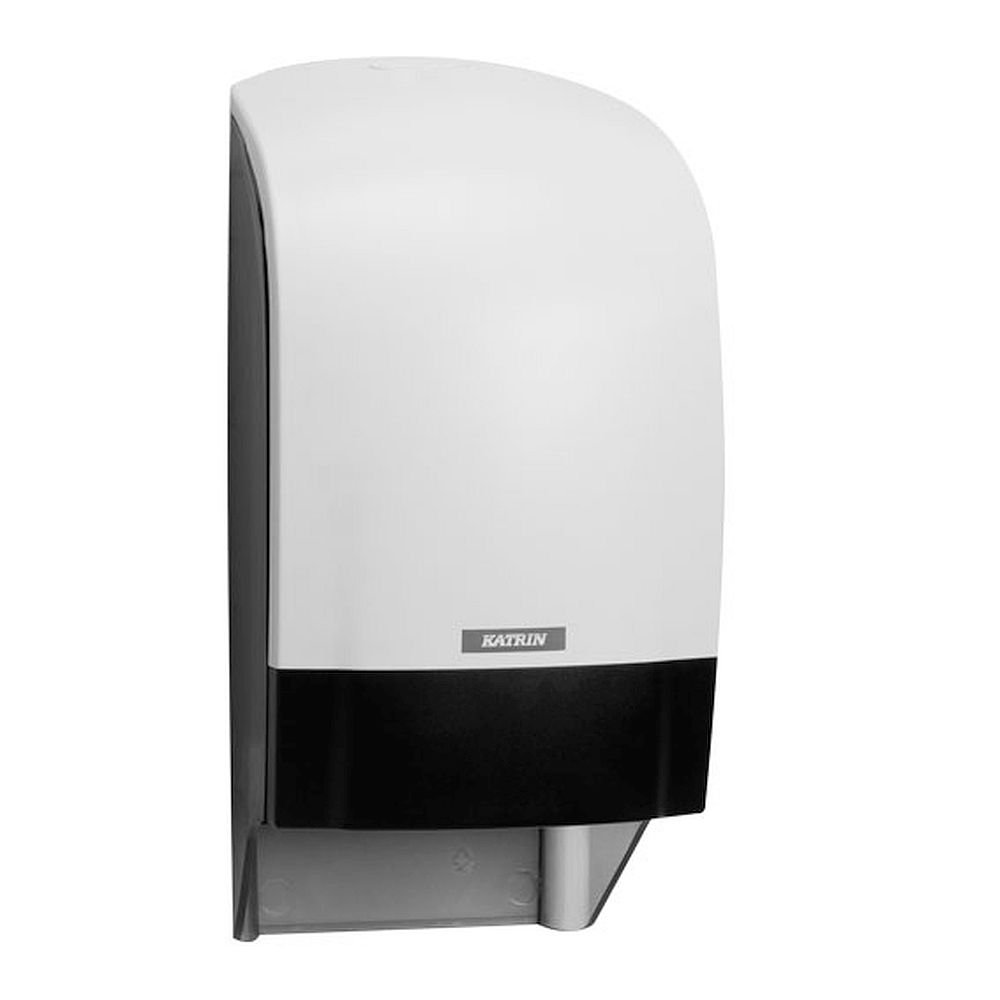 Katrin 104582 Inclusive System Toilettenspender, 2 Rollen, Weiß