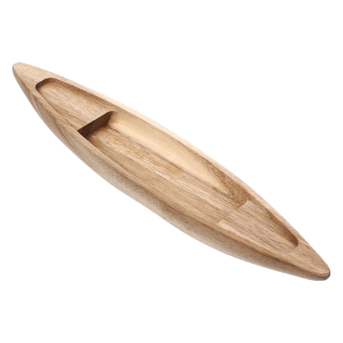Sarini Wooden Fishing Boat Model Decoration Unfinished Boat Ornaments Craft for Party Decoration Shelf Decor Nautical Theme Handmade Boat Craft - Image 2