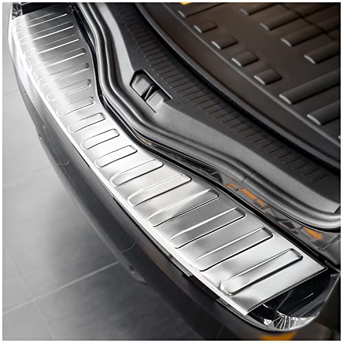 Protection Seuil Coffre Tuning-art Pour Renault Mégane Grandtour 4 2016-2020 - Noir Revêtement Poudre