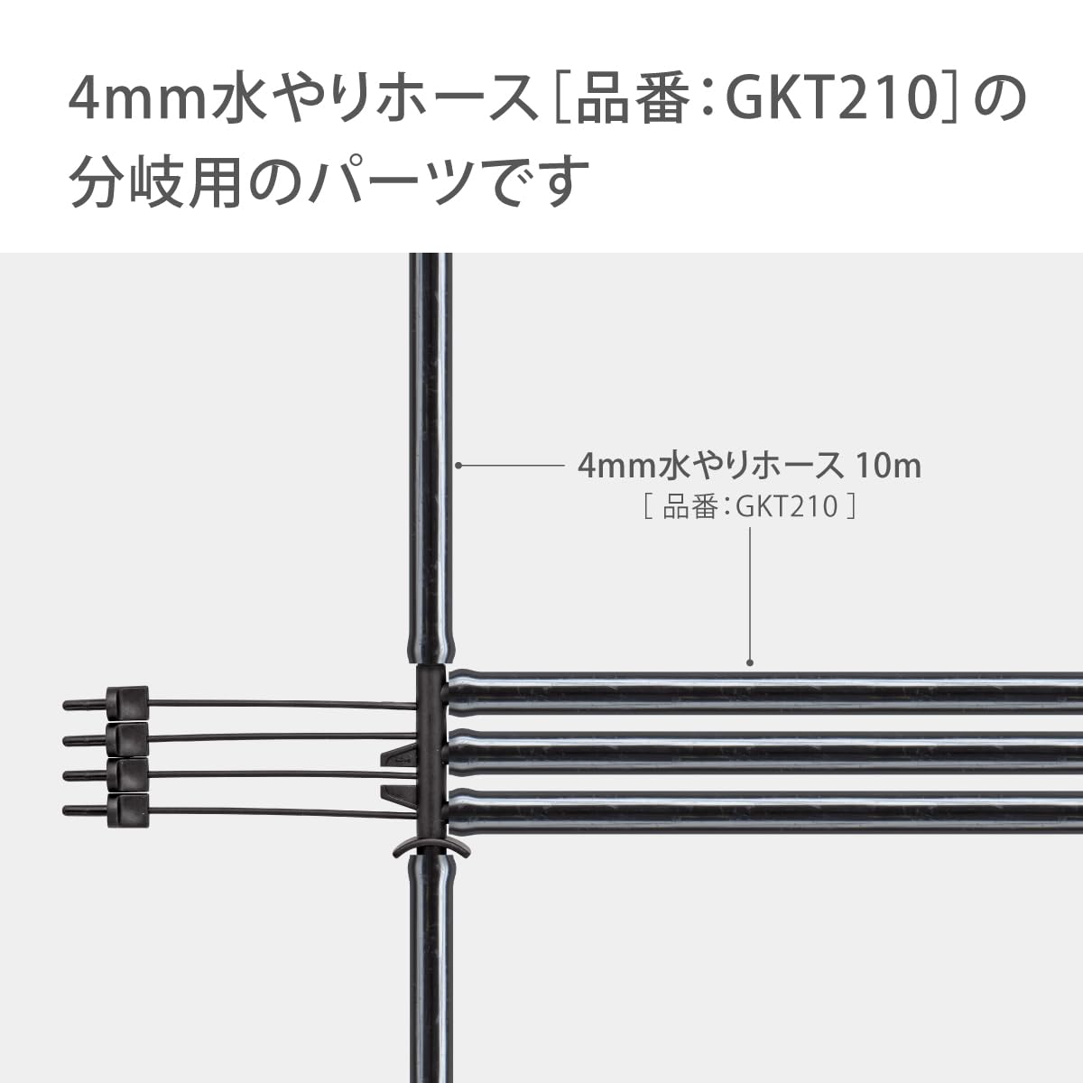 Amazon.co.jp: タカギ 4mmジョイント 4分岐 （2個入） GKJ112
