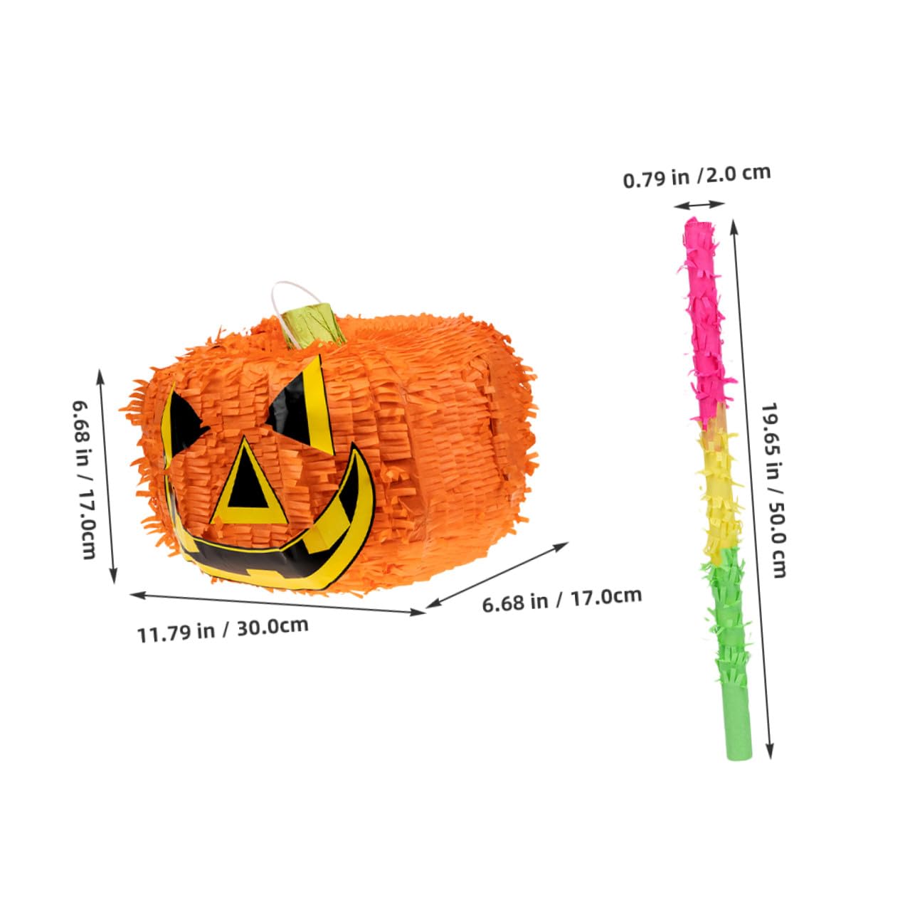 Beaupretty Kürbis Piñatas Für Den Herbst Mit Füllmaterial Halloween Dekorationen Kürbisse Füllmaterial Große Halloween Party Für Drinnen Gruselige Dekoration Event Dekoration