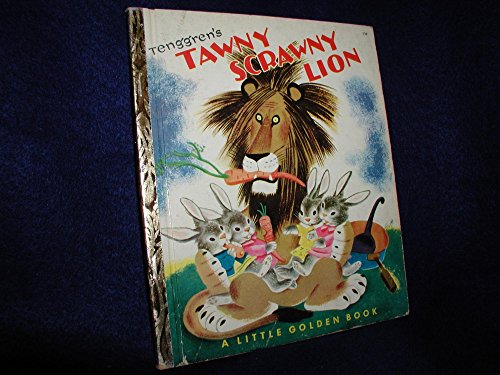 Tawny scrawny lion (The Little golden library) B0007EX2V8 Book Cover