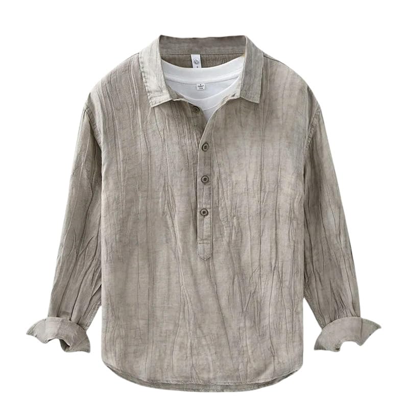 Chemise en ramie pour homme la elegance naturelle et respirante du lin fin pour l ete