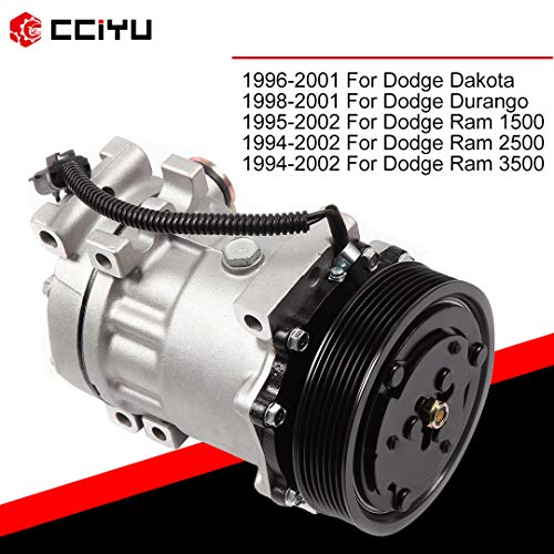Image of cciyu Air Conditioning Compressor for Dodge Dakota Durango SD7H15