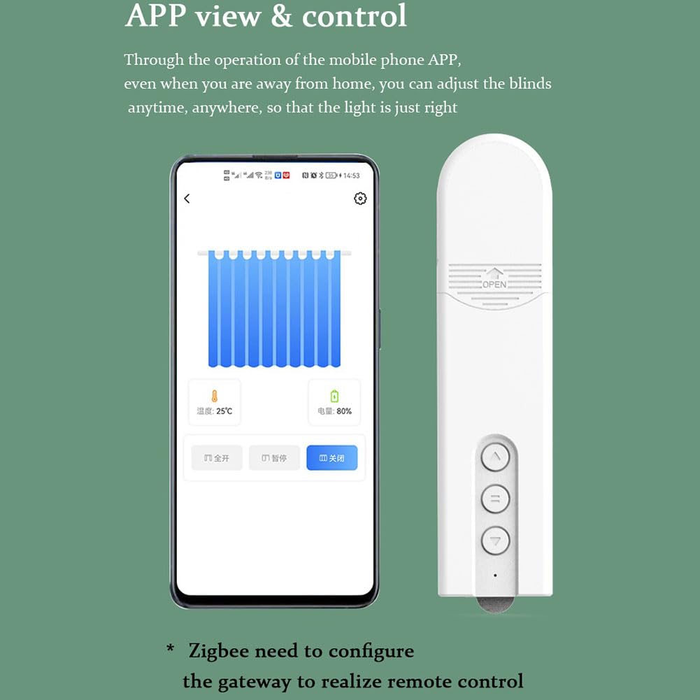 CRAKES Tuya ZigBee Smart Blind Motor Driver Automatic Electric Roller Shutter Shadows Lifting Curtain Driver con