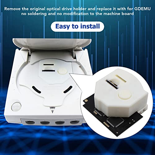 Image of Optical Drive Simulation Board, for GDEMU V5.15b Replacement for Game Console VA1 Host, Running Original GDI Image, Replace Optical Drive Card with Installation Kit
