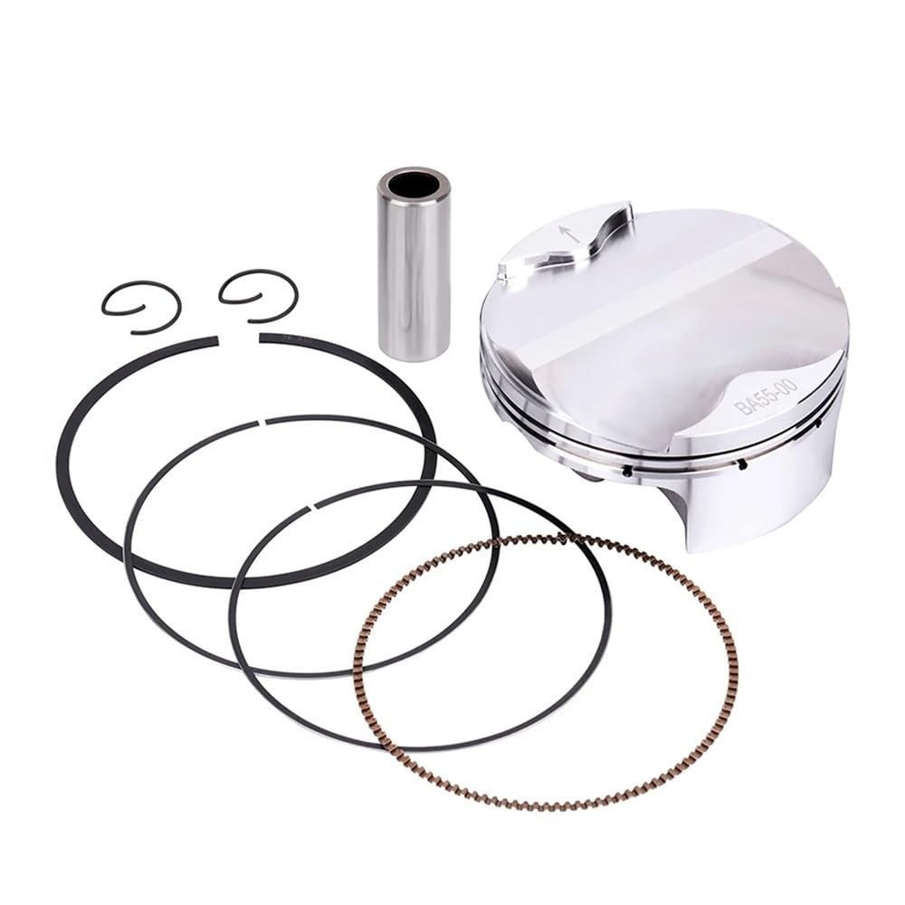 pist. Kit di accessori for motori motociclette, alesaggio cilindro e fasce elastiche da 76 mm, adatto for FE250 SXF XC-F XCF-W 77030007000II 77130007100II