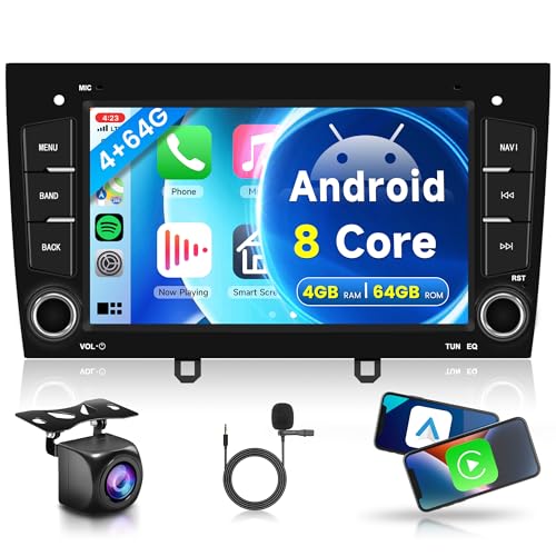 Autoradio Android Peugeot 308 pour remplacer un écran d'origine obsolète avec caméra