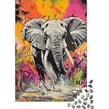 Elefante Rompecabezas Imposible,desafío for Adults Juego EduGatoivo 1000 Piezas...