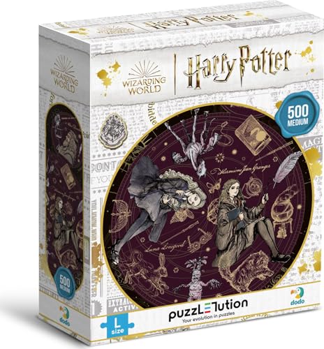 Dodo - 200507 - Puzzle - Taille L - Harry Potter - Leade Perfectionniste - Extraordinaire - 500 Pièces - Taille M - 8 Ans +