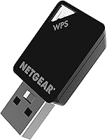 NETGEAR A6100 AC600 WiFi 5 USB Adapter: Dual-Band Up to 600Mbps, Mini Design for Windows PCs – Ideal for Streaming & Gaming