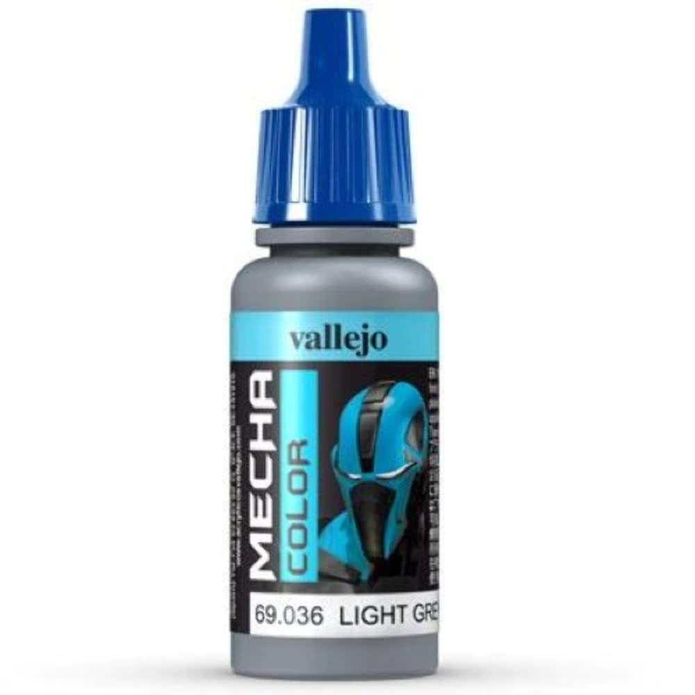 Vallejo 17 ml "AV Mecha Color" Acrylic Airbrush Colour - Light Grey
