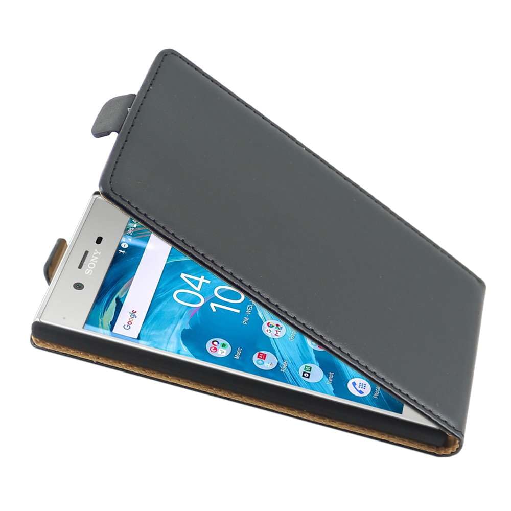 Custodia EbestStar Per Sony Xperia XZ E XZ Dual, Cover A Libro In Similpelle Con Chiusura Magnetica, Sottile E Leggera, Nero