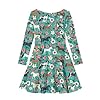 Upetstory Floral Horse Dress for Little Girls 5-6 ... #2