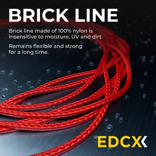 EdcX Mason's Cord ⌀1,7mm, (2) Red, 100 m - Image 4