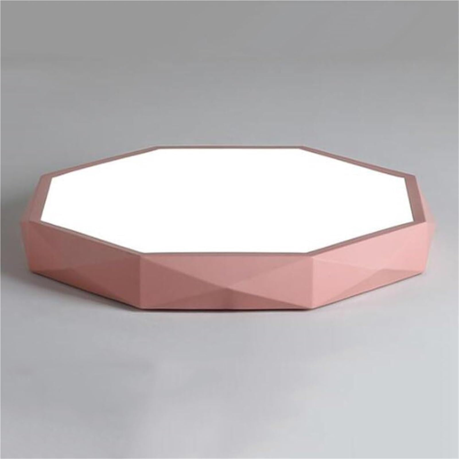 Plafonnier LED noir 50 cm encastré moderne pour salon et bureau