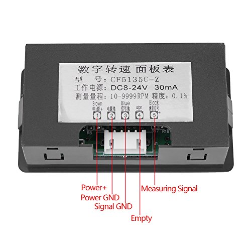 4 Digital LED Display Tachometer RPM Speed Meter Panel - Want It All