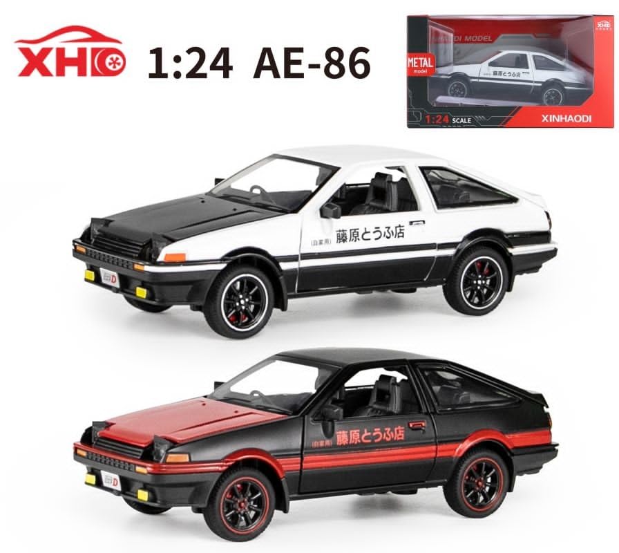 Invite 1:24 Scale Toyota AE86 Die-Cast Model Car – Alloy Metal