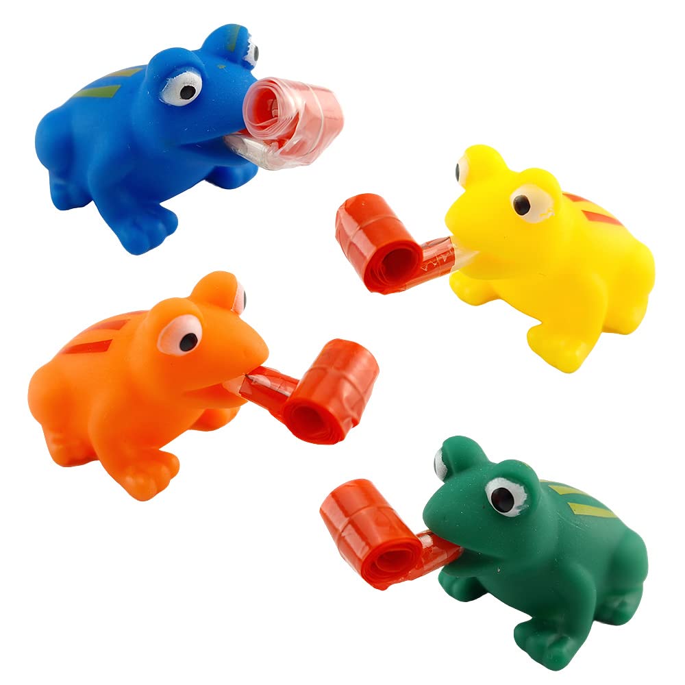 Crafty Capers Sticky Out Tongue Frog Toy | Single | Cracker Filler | Mini Gift