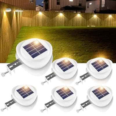 ROSHWEY Backyard Lights Outdoor, 6 Pack