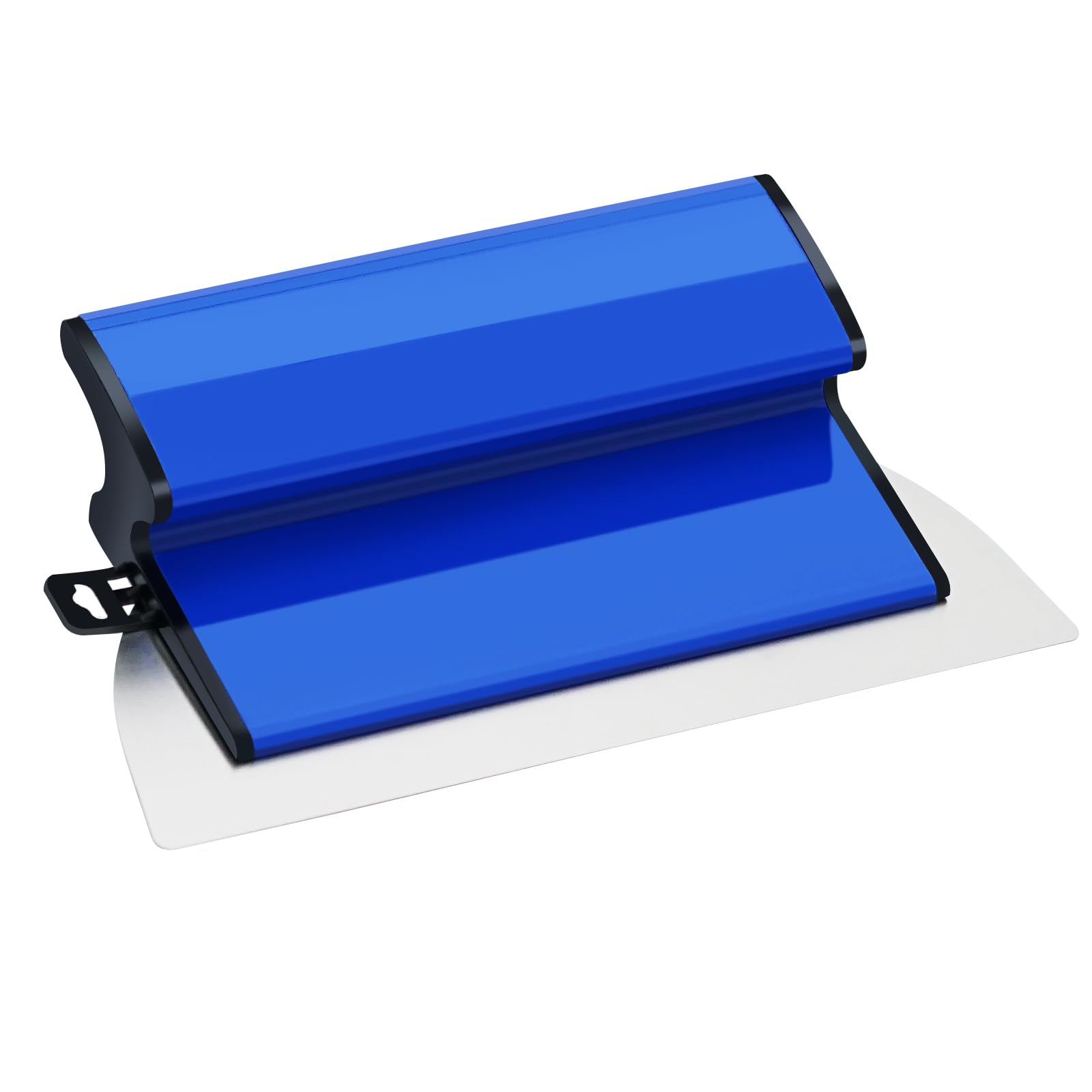 25CM Flächenspachtel – Edelstahl spachtel Glätteklinge (0.45 mm) mit Klingenschutz,Spachtel werkzeug Für große Arbeitsbereich Wand Dekoration,Blau