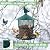 Metal Bird Feeder for Outside, Hanging Bird Feeders Squirrel Proof, 4 Lbs Capacity Iron Mesh Durable Wild Outdoor Birdfeeder with 6 Perches for Finch Cardinals,Gifts for Birds Lovers- Green