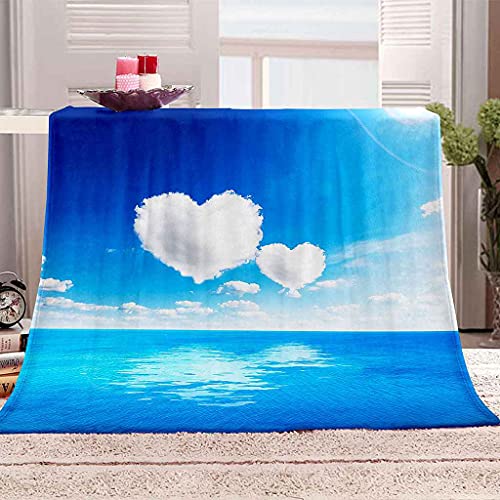 Couverture Impression 3D Chaude et Douce au Toucher en Microfibre - 2