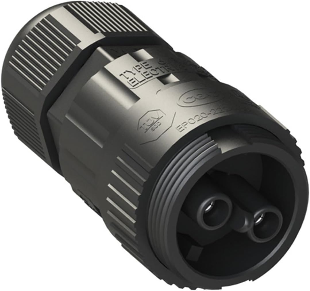 10 Pieces/Set EN030-2127 Screw Wire 17.5A IP68 Waterproof 2Pin Aviation Connector Quick Terminal Docking Male Plug/Socket(EN030-2127-socket)