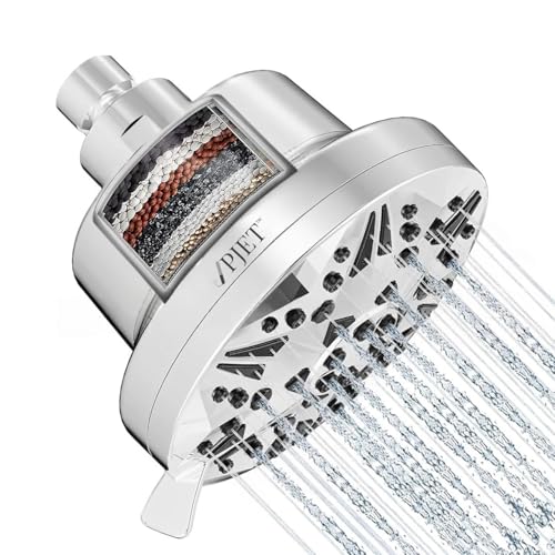 PJET Multiflow Shower Head Filter for Hard Water