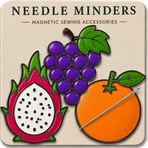 Image of Kraftex Magnetic Needle Minder. Needleminder for Embroidery & Sewing. Cute Needlepoint Accessories. Magnetic Needle Holder for Cross Stitch. Cute Magnet Pin Gift