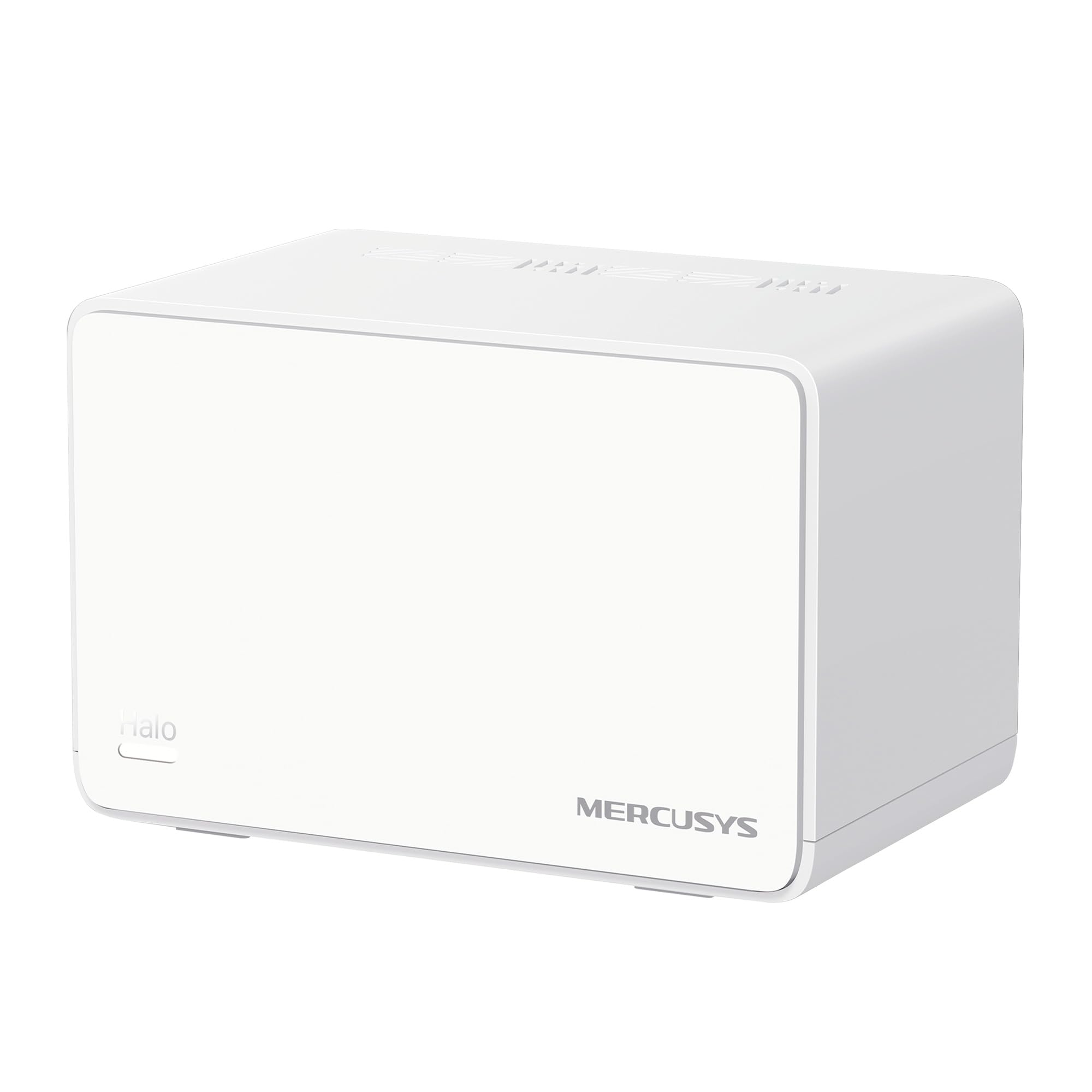 Mercusys Halo H80X (1 Paquete) - Sistema de Malla WiFi6 AX3000, 3 Puertos Gigabit, itinerancia fluida, MU-MIMO, Control Parental transmisión 4K y Alcance Completo en Toda la casa