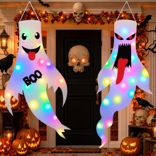 Tepoobea LED Hanging Ghosts