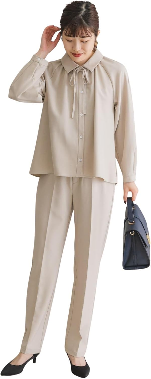 美品✨ L'ESSAGE ツイードワイドジャケット アイボリー F ノーカラー セール】《SP》GIOLICAツイードWIDE ジャケット（ノーカラー