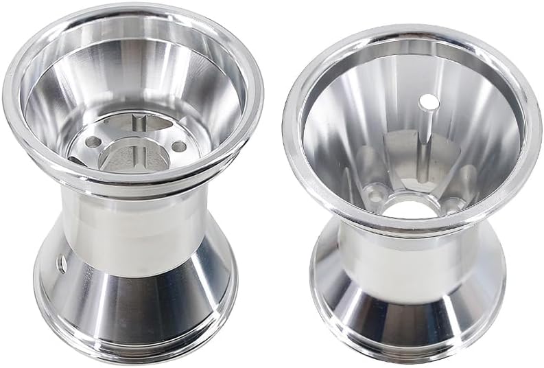 Go Kart Aluminium Alloy 5 Inch 11x7.10-5 rear wheel Rim 10X4.5-5 front Wheel Rim Fit For ATV Go-Kart Scooter Drift Car (11X7.10-5 hub 2pcs)