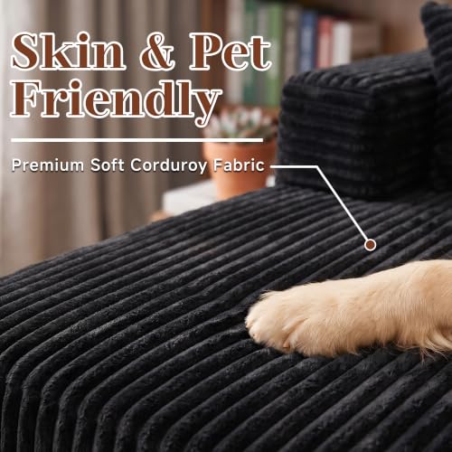Image of 118 Inch Oversized U-Shaped Boneless Cloud Sectional Couch