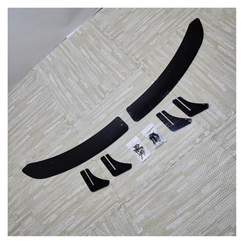 Difusor trasero para Golf 6 MK6 R divisor parachoques cola alerones lips